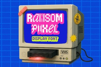 Ransom Pixel Font Design & Creative Use Cases