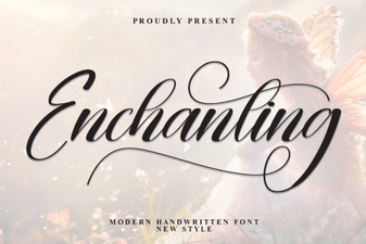 Enchanting Fonts for Creative Design Projects