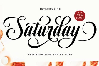 Free Download Saturday Font & Creative Project Ideas